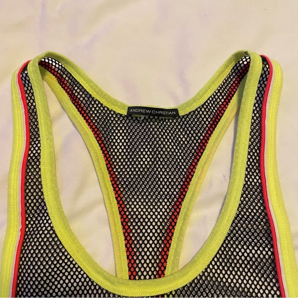 Andrew Christian mesh tank - Picture 3 of 6